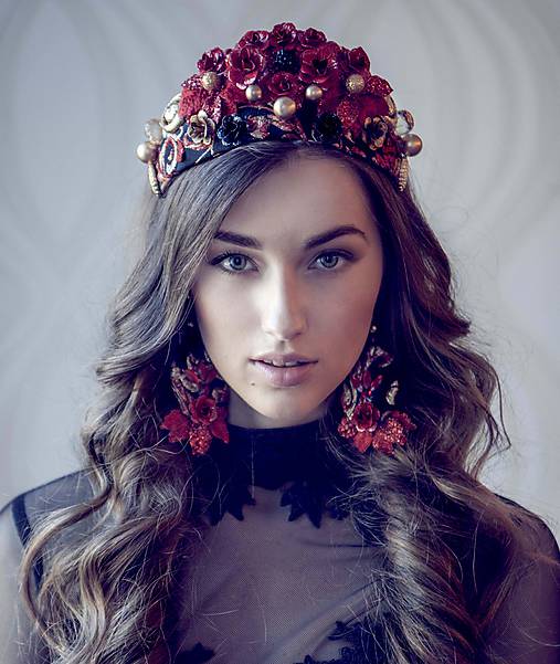 Čelenka-Korunka nr.1 - kolekcia Miss 2015 by Hogo Fogo