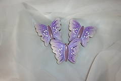 Dekorácie - medovníkový motýľ - 5400142_