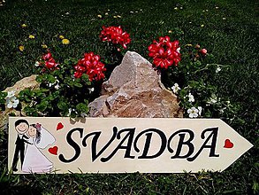 Tabuľky - tabuľka svadba - 5406260_