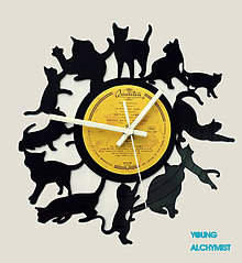 Hodiny - Cat O'clock! - 5412578_
