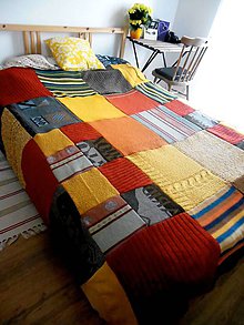 Úžitkový textil - Etno prikrývka na posteľ - 5422600_