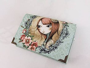 Peňaženky - Mirabelle I. - romantická peněženka i na karty - 5426732_