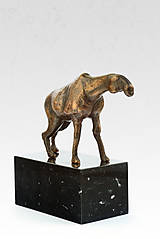 Zviera - bronzová socha - originál