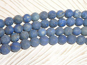 Minerály - Lapis Lazuli matný 10mm - 5434361_