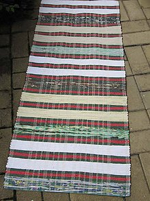 Úžitkový textil - tkaný koberec 70 x 150cm tradičný - 5437947_
