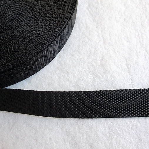 Galantéria - Popruh POP 16 mm čierny - 5438650_