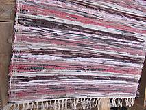 Úžitkový textil - koberec 70 x 150 cm staroružový - 5446960_