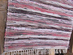 Úžitkový textil - koberec 70 x 150 cm staroružový - 5446960_