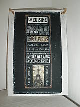 Tabuľky - Vintage cedulka "La cuisine" II - 5447464_