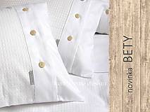 Úžitkový textil - Obliečka štvorec maxi BETY wafle - 5456674_