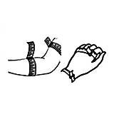 Rukavice - Dámské biele rukavičky s korzetovým šnurovaním 1320G - 5462233_