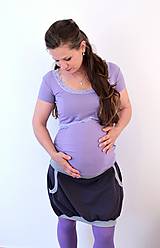 Tehotenské oblečenie - Tehotenská sukňa - 299 farebných kombinácií - 5469786_