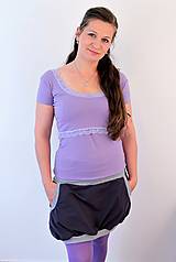 Tehotenské oblečenie - Tehotenská sukňa - 299 farebných kombinácií - 5469788_