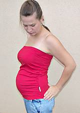 Tehotenské oblečenie - Predĺžený tehotenský - bedrový pás - 76 farieb - 5473191_