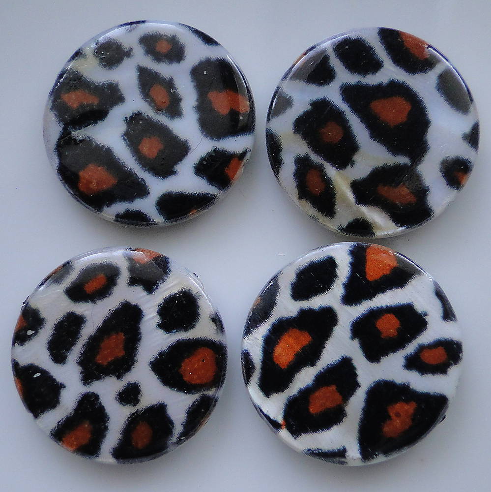 Perleťová placka 20mm-vzory-1ks