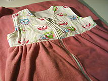 Detský textil - spací vak  - sovičky - 5487843_