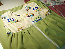 Detský textil - spací vak  - sovičky - 5487844_