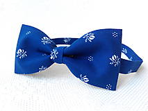  - Blue folklore bow tie - 5512753_