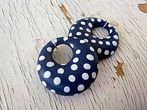 Náušnice - RETRO RETRO donut veľký-jednostranné bodky - 5523511_