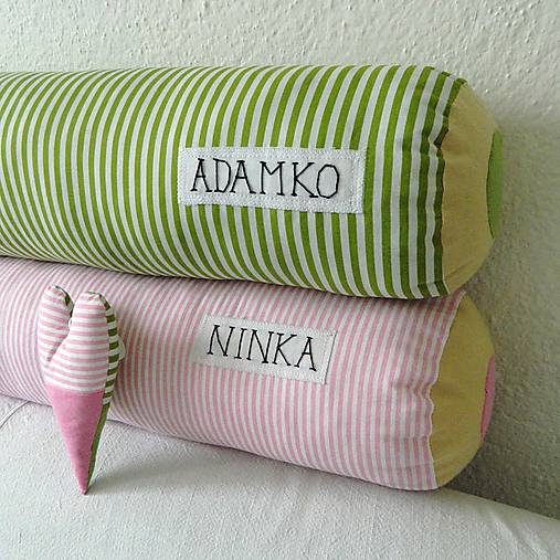 Úžitkový textil - Ceruzka - vankúš 80 cm s menom - 5539488_