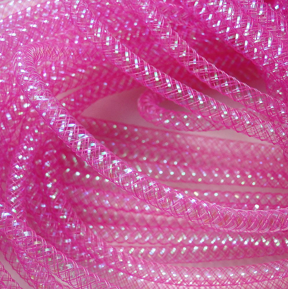 Modist.dutinka 4,5mm s lurexom-1m