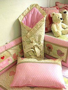 Detský textil - ružové čarovno - 5561603_