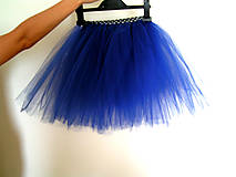 Detské oblečenie - Modrá tutu tylová sukňa Royal - 5573822_