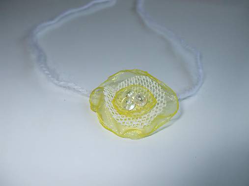 Ozdoby do vlasov - Čelenka nežná Anna - 5588557_