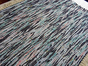 Úžitkový textil - Modrá rohožka 55x73cm - 5589306_