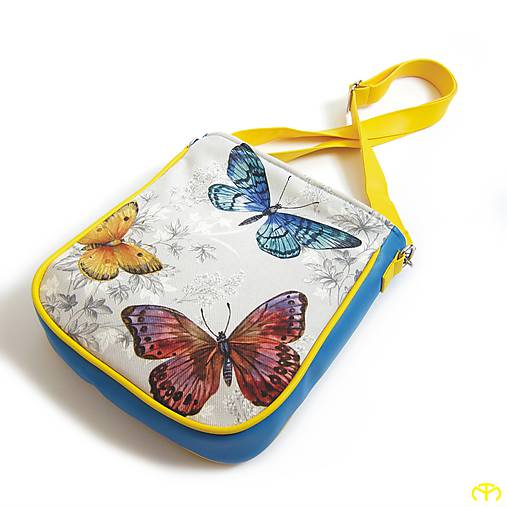  - SPORT - Butterfly (modrá + žlutý detail) - 5627050_
