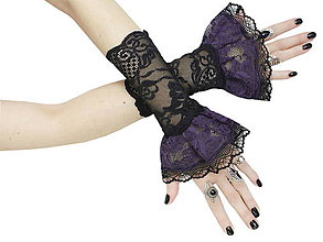 Rukavice - Spoločenské dámské  rukavice , návleky 0185 - 5634387_