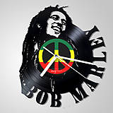 Hodiny - Bob Marley - vinylové hodiny z LP - 5632188_