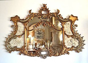 Zrkadlá - Zrkadlo "Fleurs du château" - 5635862_