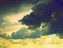 Grafika - Nahnevané oblaky - 5642485_