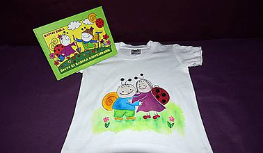 Topy, tričká, tielka - Tričko s detským motívom - 5646301_