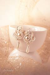Sady šperkov - Pearl wedding - náušnice + náhrdelník - 5651338_