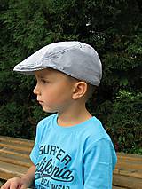 Detské čiapky - Bekovka prúžkovaná - 5656829_