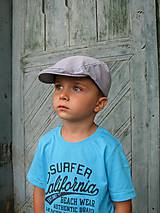 Detské čiapky - Bekovka prúžkovaná - 5657616_