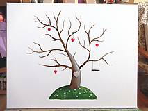 Obrazy - Wedding tree II - svadobný strom - 5662628_