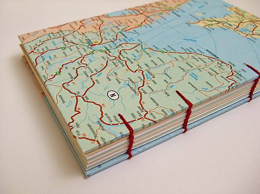 Papiernictvo - Cestovateľský zápisníček - Nórsko/Švédsko/Dánsko - 5685765_