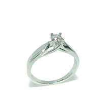 Prstene - Elegantný briliantový prsteň - 5698542_