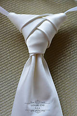 francúzska kravata z pravého hodvábu