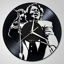 Hodiny - James Brown - vinylové hodiny z LP - 5714059_