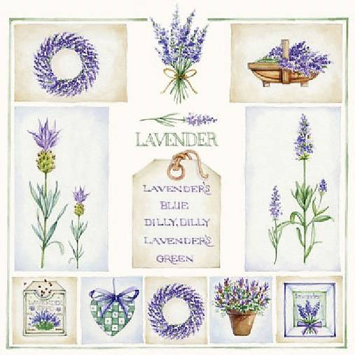  - Servítka "Lavender's" - 5711557_