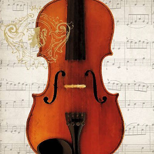  - Servítka "Concerto Violino", ihneď - 5725802_