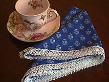 Úžitkový textil - Obrúsok modrotlač - 5731359_