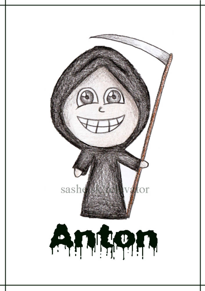 Linajková podložka do zošita s menom - Halloweenský kostým - s menom simple, (roztomilá smrť)