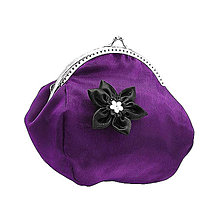 Taštičky - Dámska fialová kabelka , taštička 0870A - 5744767_