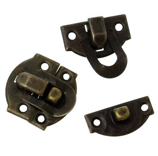 Galantéria - Kovové krabicové zapínanie - 5746109_