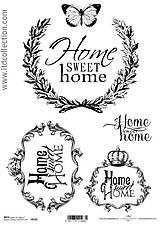 Papier - ryžový papier Home Sweet Home - 5753478_